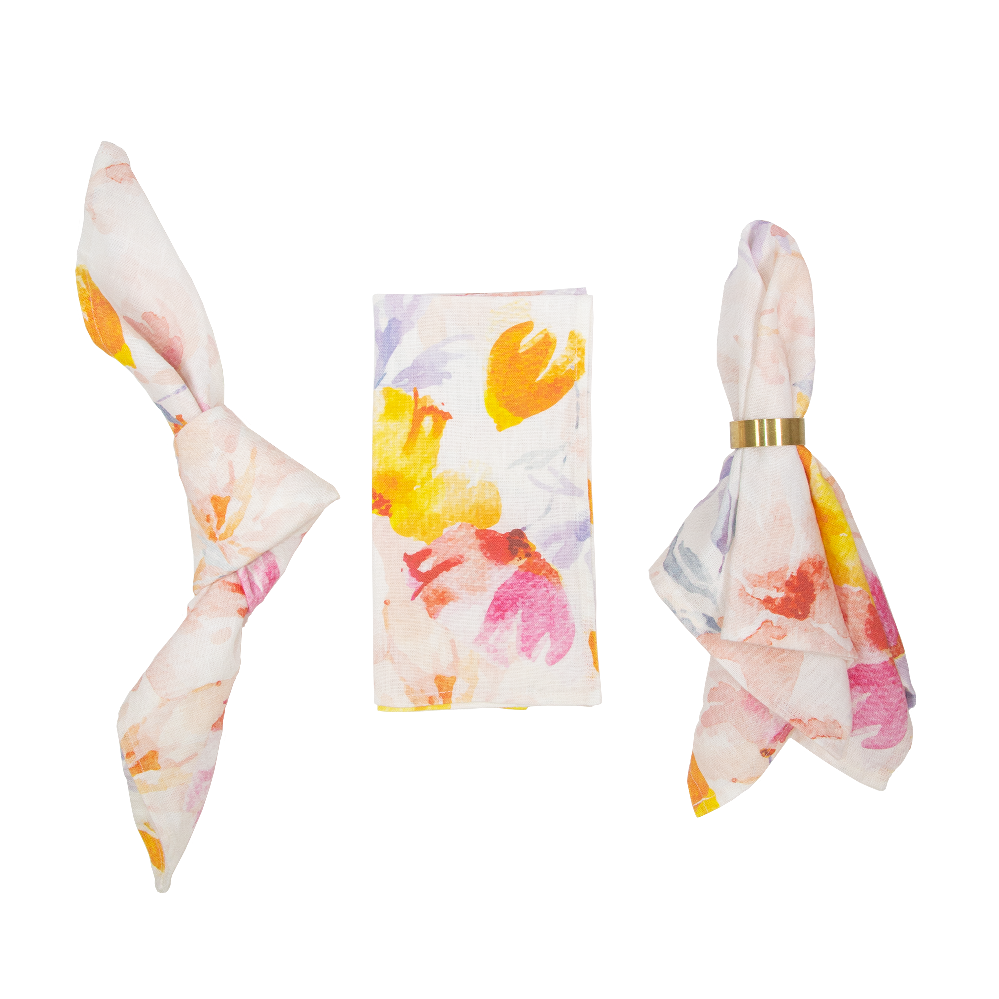 Summer garden linen napkin Summer Garden linen napkin