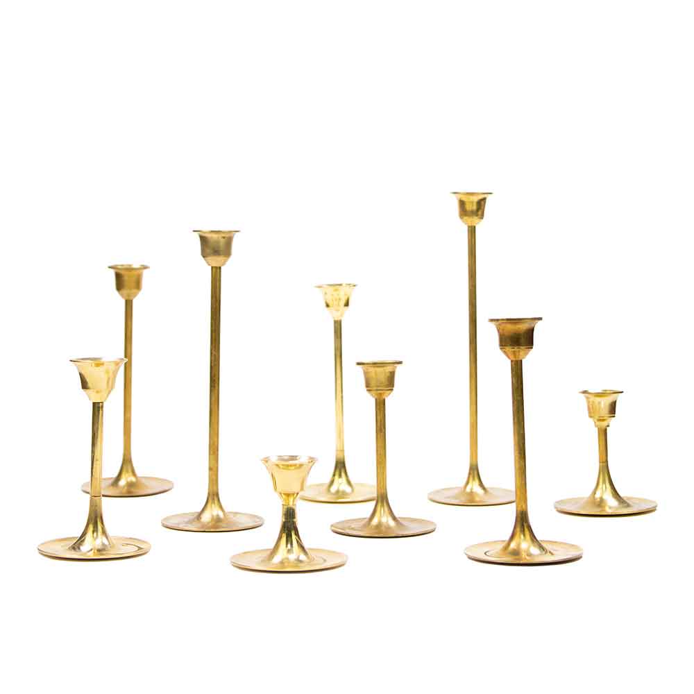candlestick-tulip-gold Rent Table Decorations
