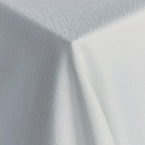 Rent linen tablecloth off-white