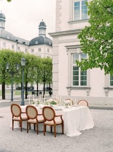 wedding castle in germany wedding venue germany getting married in germany velvet themed wedding dusty blue color palette