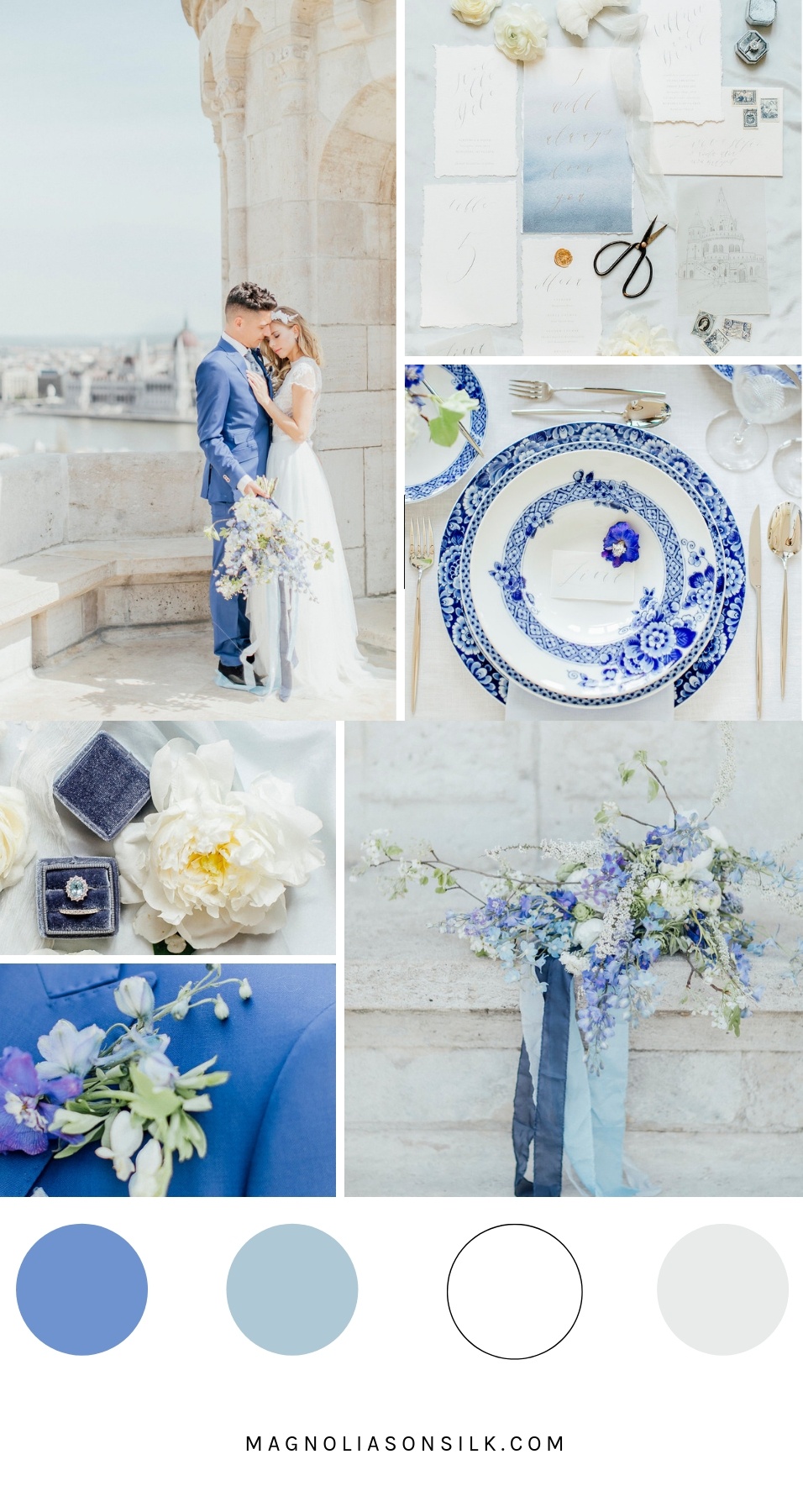 blue water inspired wedding theme, wedding color blue, spring wedding colors