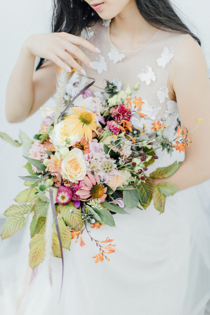 bridal bouquet, wedding flowers