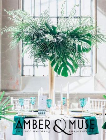 Schillernde Great Gatsby Hochzeit