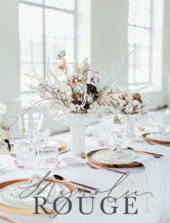 Get Cosy with this Cotton Inspired Winter Wedding Inspiration