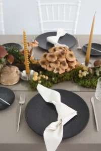 magnolias on silk table of the month woodlands forest mushrooms autumn inspiration 1000x1500px 20