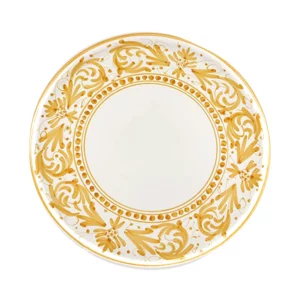 ceramiche siciliana adelasia dinnerware dinner plate amber pattern 1