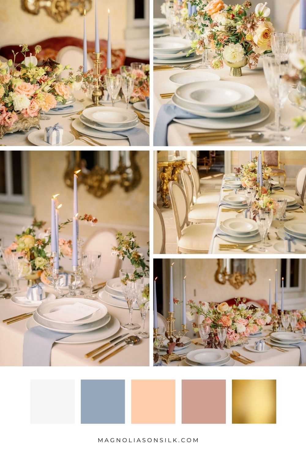 farbkonzept hochzeit sommer 1