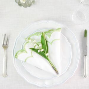 magnolias on silk tisch dekoration maigloeckchen lily of the valley gruen minimalism fruehling inspiration 171