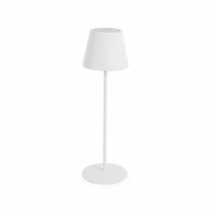 White LED table lamp LUXE